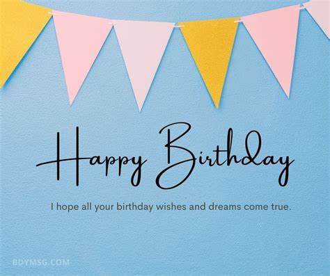 Short, Sweet, and Simple Birthday Messages
