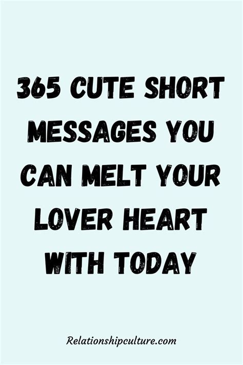 Short & Sweet 'As You Wish' Texts