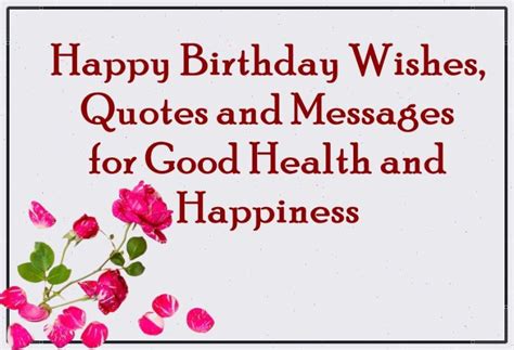 Short & Sweet Birthday Health Wishes for Texts & Social Media