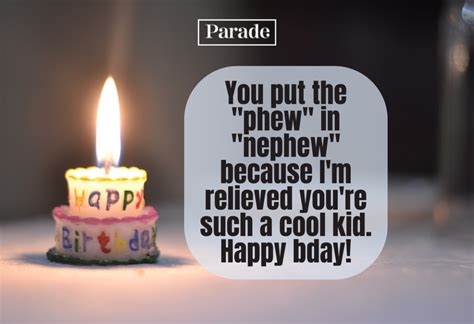Short & Sweet Birthday Texts for Your Nephew