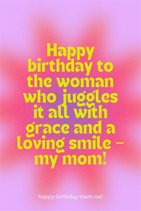 Short & Sweet Birthday Texts from Mom
