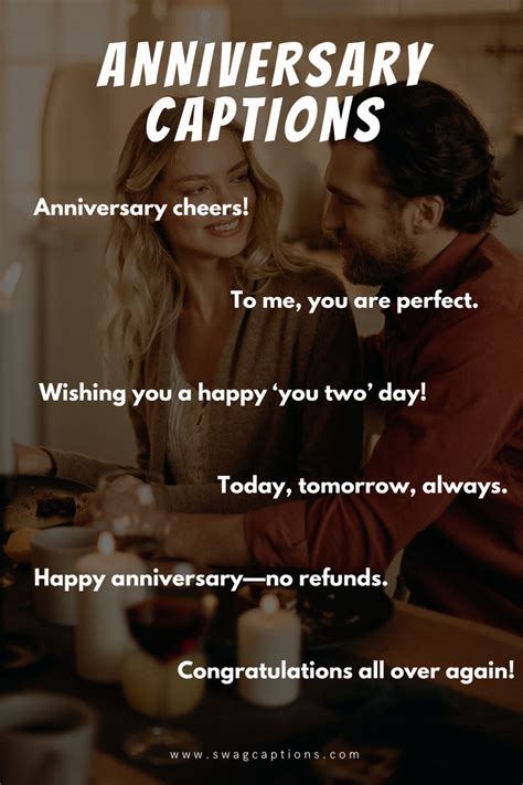 Short & Sweet Captions for Any Anniversary GIF