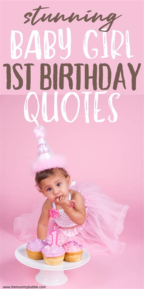 Short & Sweet Captions for First Birthday Photos