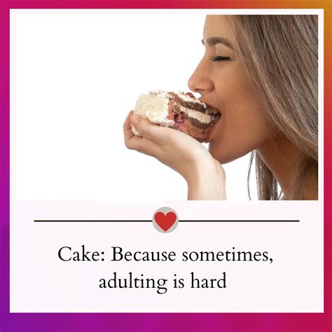 Short & Sweet Captions for Your Cake Post
