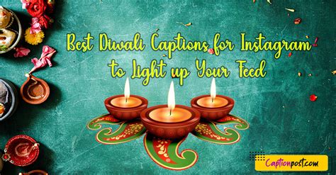 Short & Sweet Captions for Your Deepavali Pics
