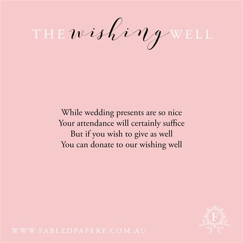 Short & Sweet Drops for the Wishing Well