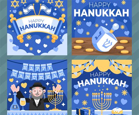 Short & Sweet Hanukkah Greetings for Texts or Social Media