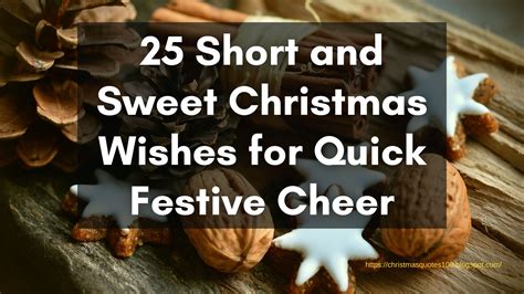 Short & Sweet Holiday Cheer