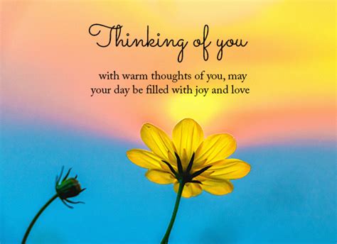 Short & Sweet Messages for a Quick "Thinking of You"