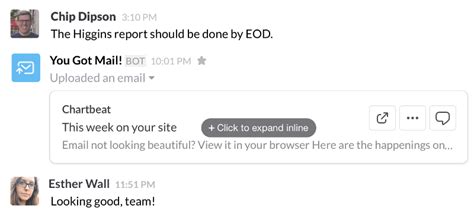 Short & Sweet Messages for Slack or a Quick Email