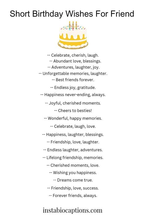 Short & Sweet Messages for Their Special Day
