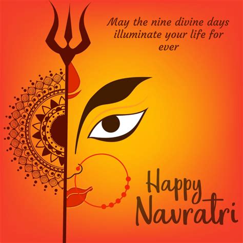Short & Sweet Navratri Greetings for Social Media
