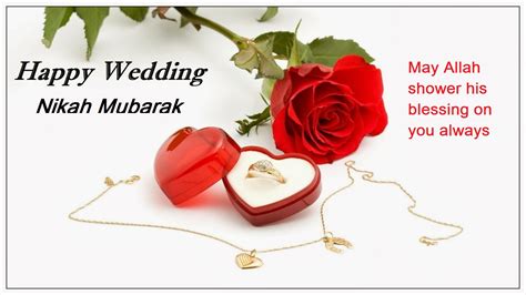 Short & Sweet 'Nikah Mubarak' Messages