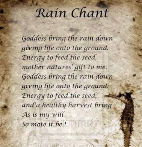 Short & Sweet Rain-Summoning Spells (for Texts & Social Media)