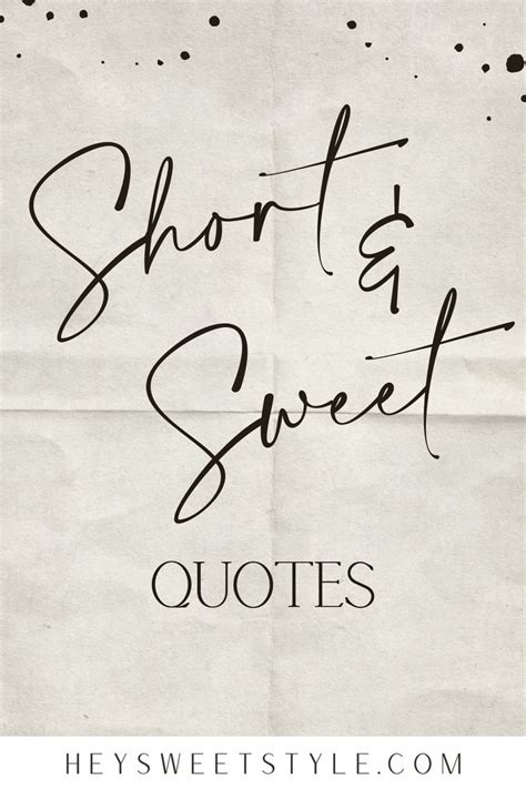 Short & Sweet Sentiments for a Big Gesture