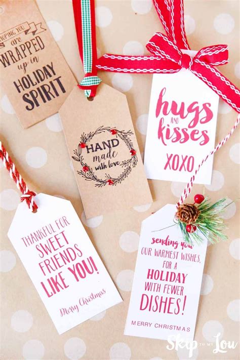 Short & Sweet Sentiments for a Gift Tag
