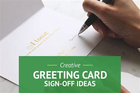 Short & Sweet Sign-offs for the Group Card