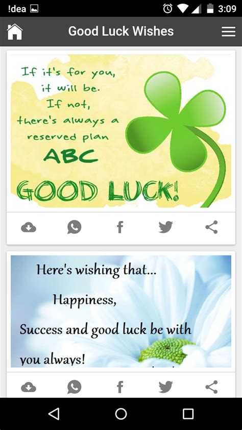 Short, Sweet & Simple Good Luck Texts