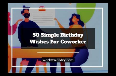 Short, Sweet & Simple Wishes for Any Coworker