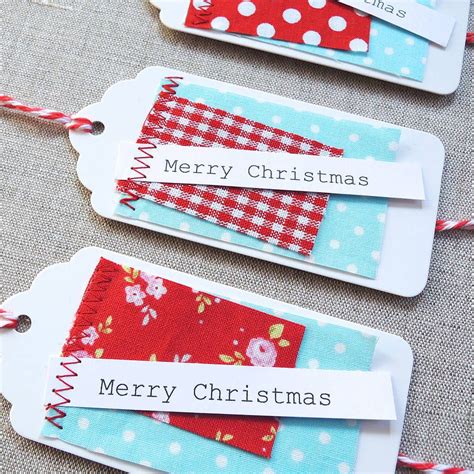 Short & Sweet Tags for Fabric Gifts
