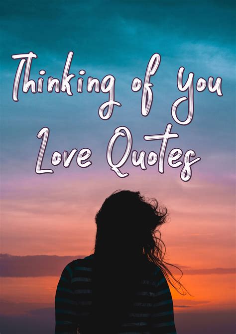 Short & Sweet "Thinking of You" Texts