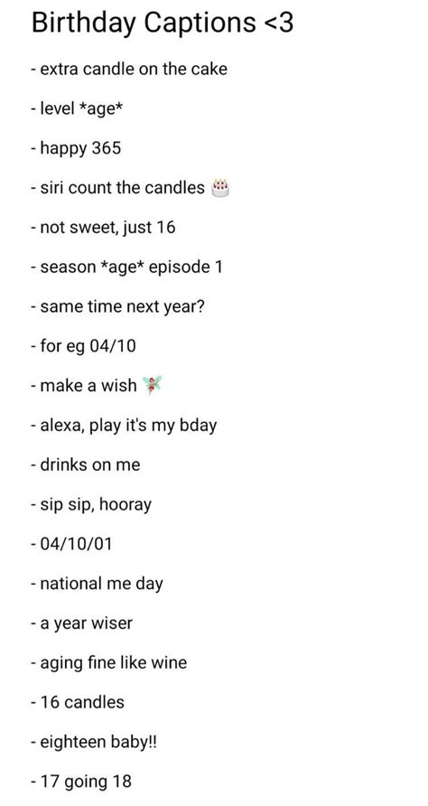Short, Sweet, & To the Point: Birthday Texts & Social Media Captions