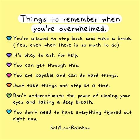 Short, Sweet & To The Point: For When You're Overwhelmed