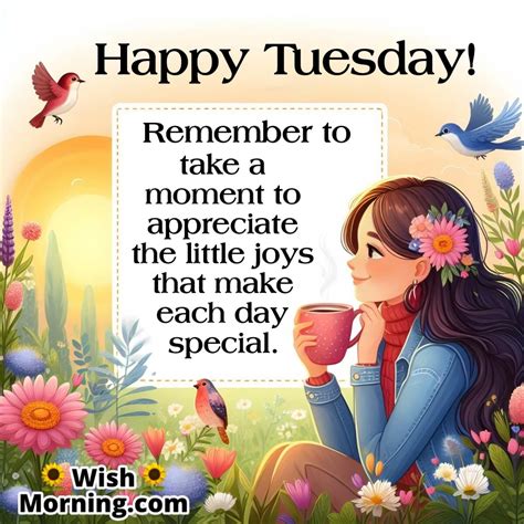 Short & Sweet Tuesday Greetings for a Quick Smile