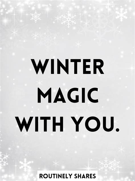 Short & Sweet Winter Texts