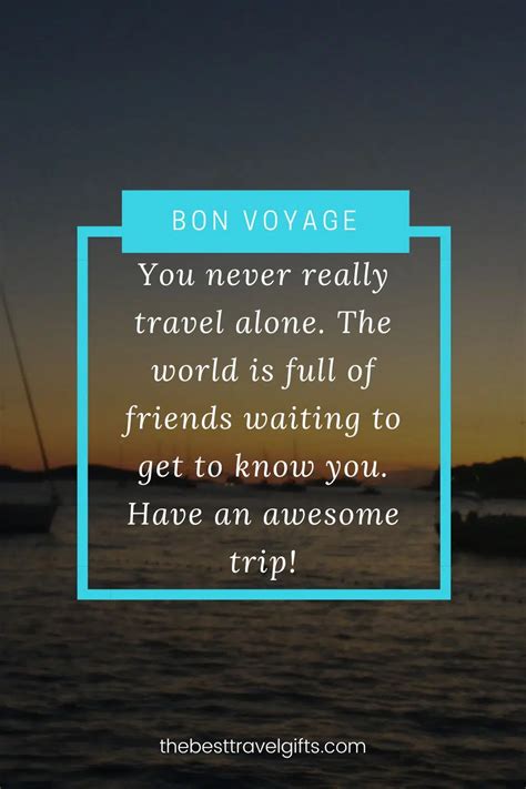 Short & Sweet Wishes for a Bon Voyage