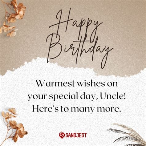 Short & Sweet Wishes for the Coolest Uncle