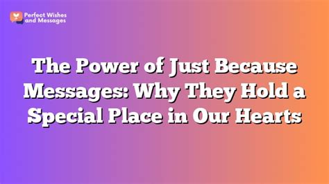 Simple 'Just Because' Messages of Longing