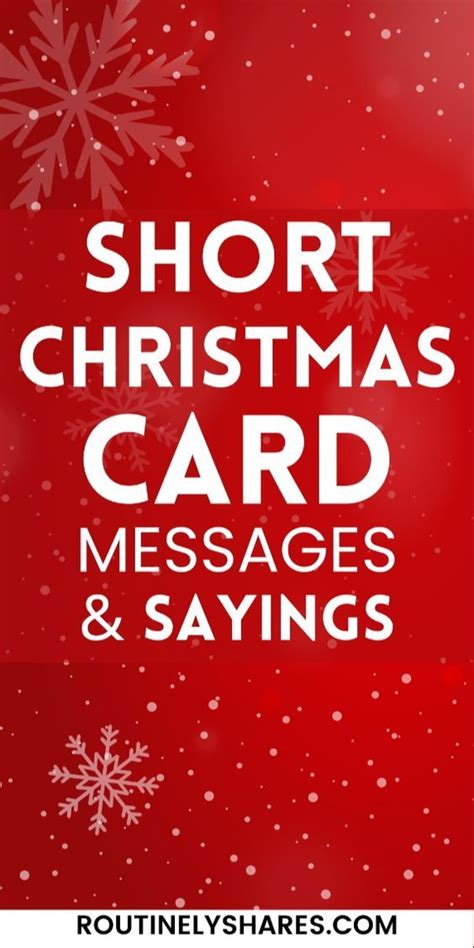 Simple Melodies for a Christmas Card (Short & Sweet Messages)