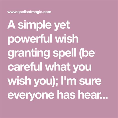 Simple, Powerful Wishes from the Soul