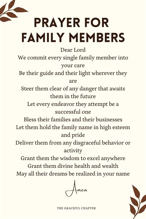 Simple & Sincere Blessings for Every Family Member