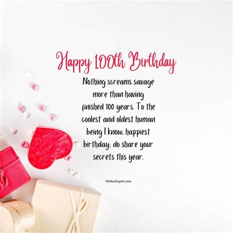 Simple & Sweet Centennial Sentiments