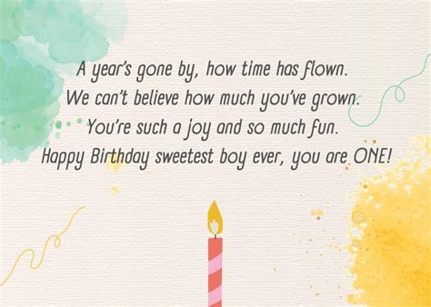 Simple & Sweet Messages for a Young Child