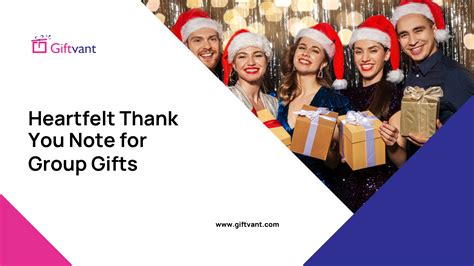 Simple & Sweet Notes for a Group Gift