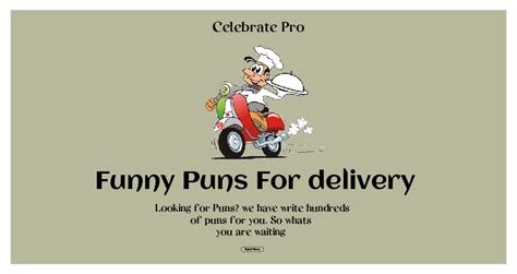 Special Delivery: Puns & Playful Pick-Me-Ups