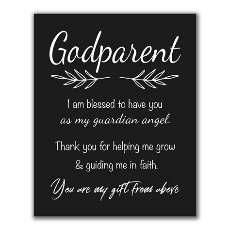 Special Messages from a Godparent