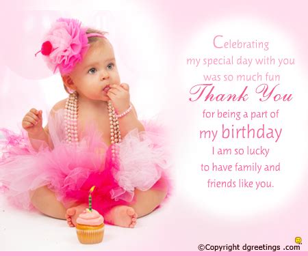 Special Wishes for the Big First Birthday