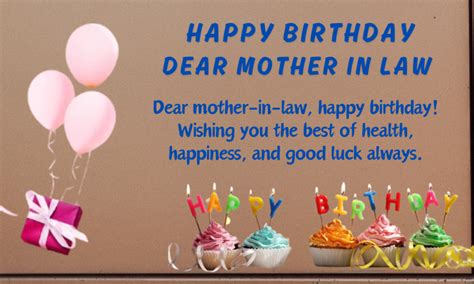 Special Wishes from a Mother-in-Law