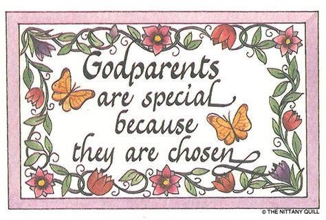 Special Words from a Godparent