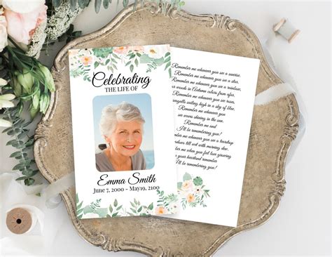 Specific Wishes for Your Memorial or Celebration of Life