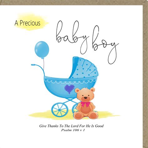 Spiritual Blessings for a Precious Baby Boy