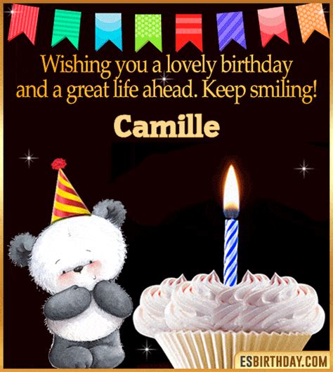 Splash-tastic Birthday Wishes for a Camille Fan
