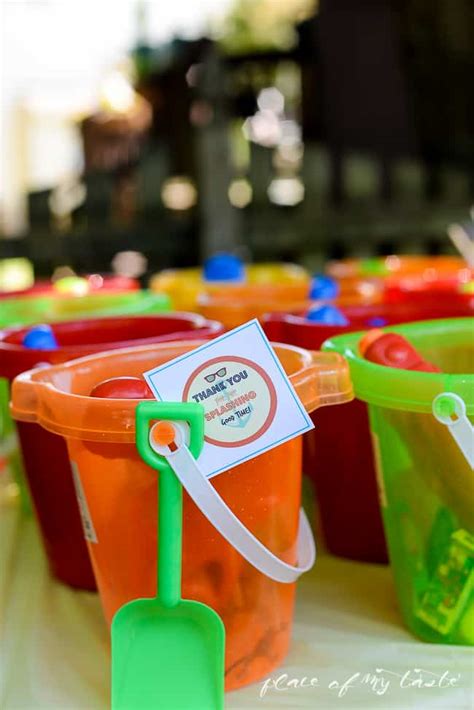 Splish, Splash! Camille-Themed Party Phrases