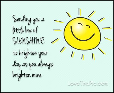Sunshine & Smiles Messages