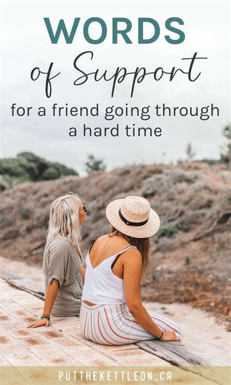 Supportive Solutions for Tough Times (Encouragement & Friendship)
