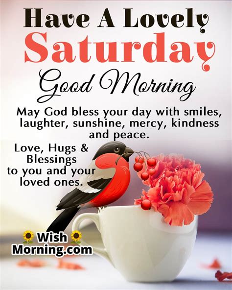 Sweet Saturday Wishes for Your Sweetheart